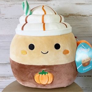 Squishmallows Brown and White Plush Toy